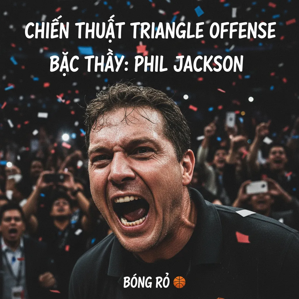 Cấu trúc cơ bản của Triangle Offense trên sân