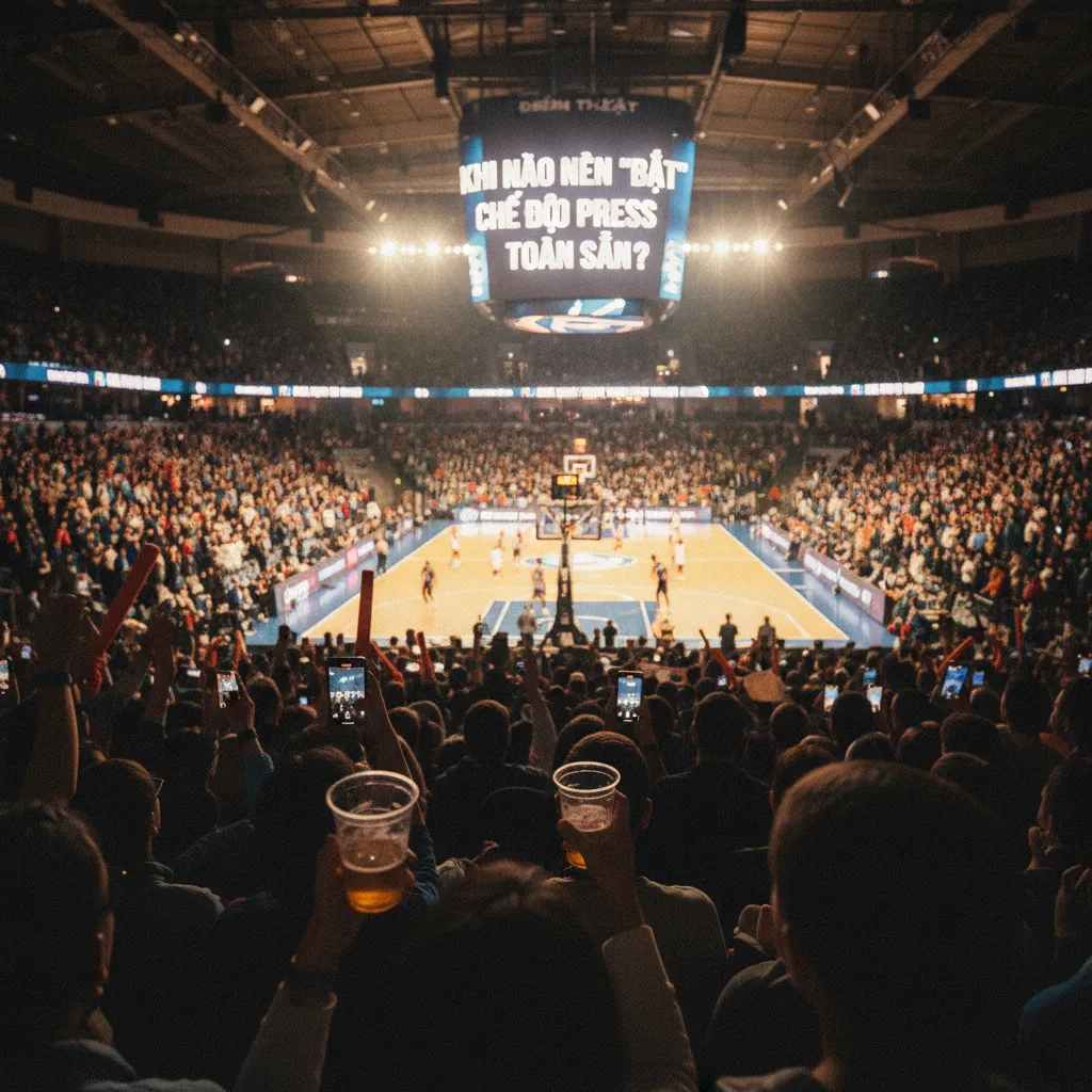 Breaking the press with a long pass