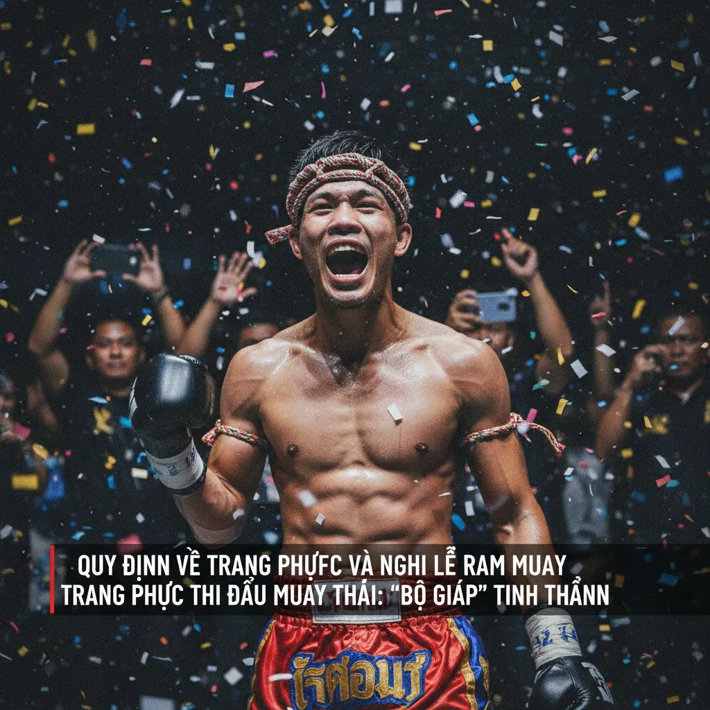 Cận cảnh Mongkhon và Pra Jiad trên người võ sĩ Muay Thái