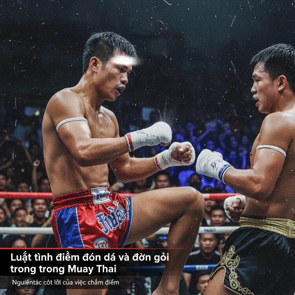 Nguyên tắc cốt lõi của việc chấm điểm trong Muay Thái