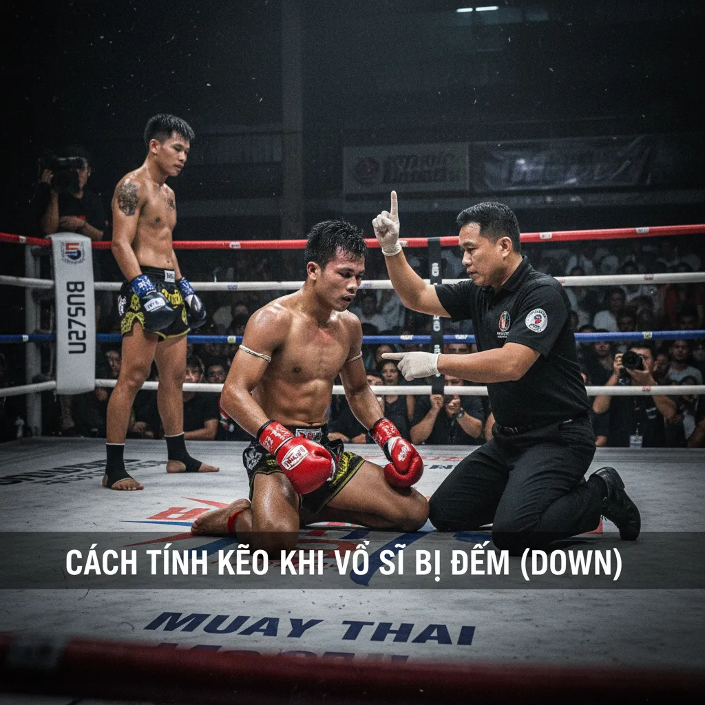 Hiểu đúng về "Down" (Bị đếm) trong Muay Thai