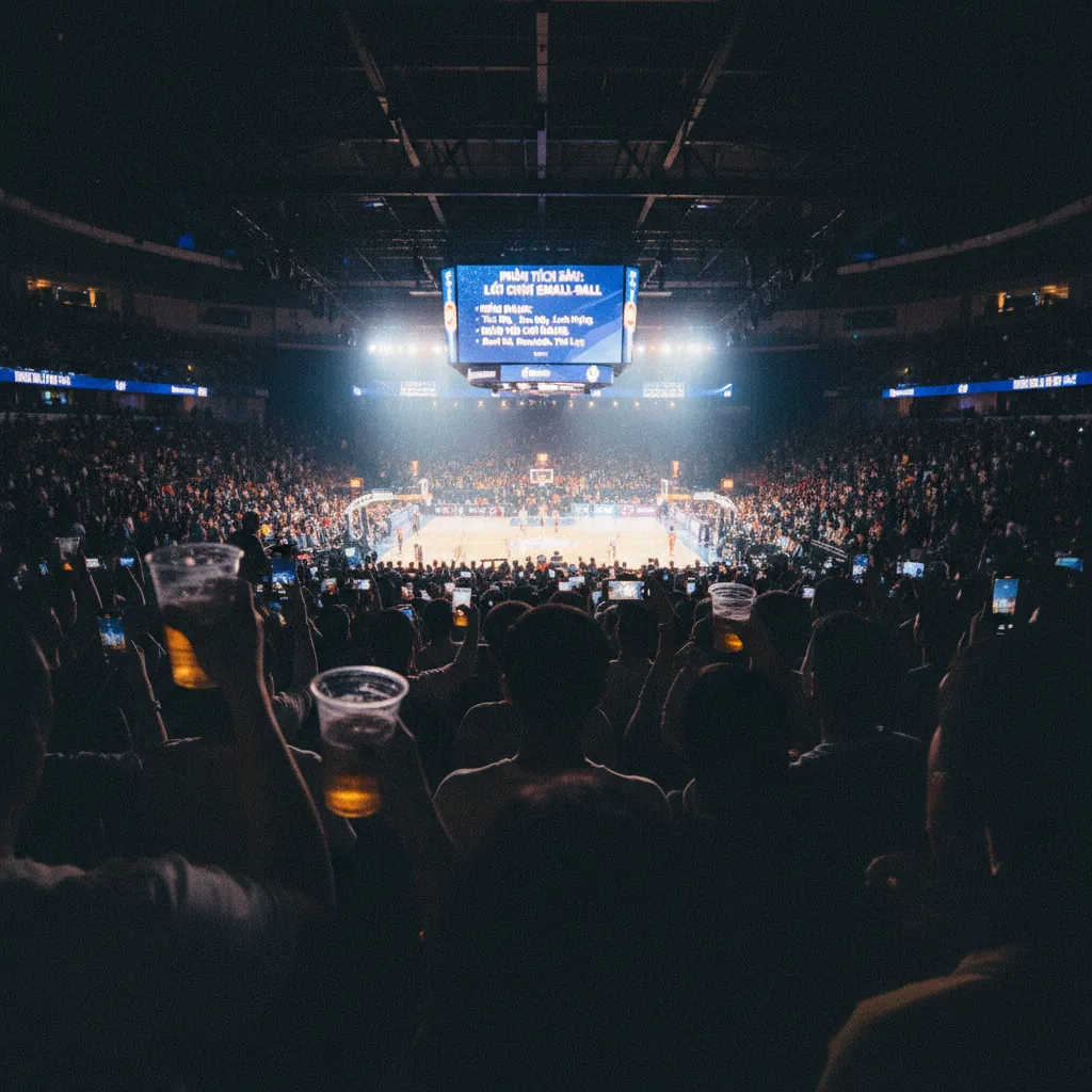 Sơ đồ minh họa spacing trong lối chơi small-ball