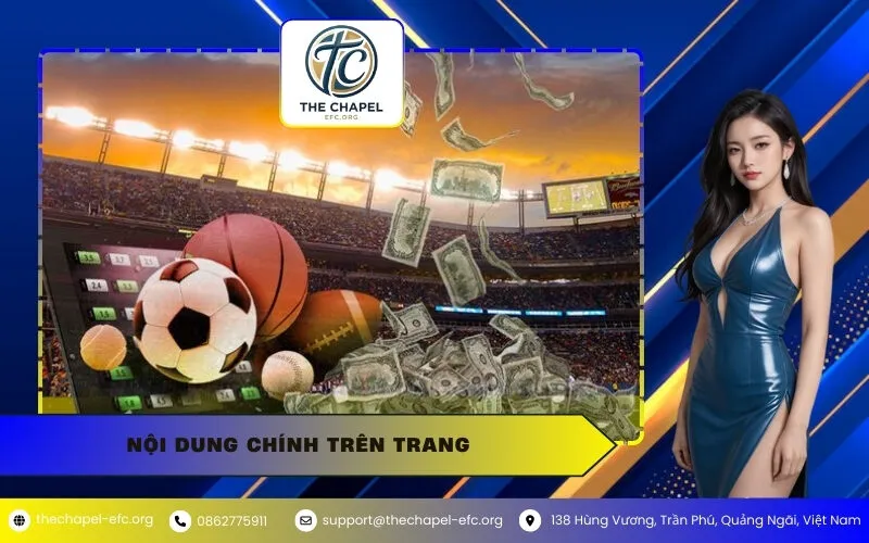 Nội dung chính trên trang