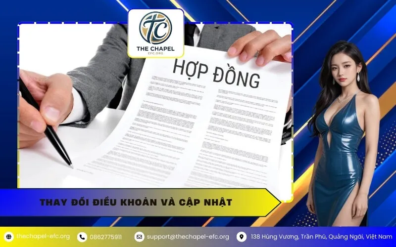 Thay Đổi Điều Khoản và Cập Nhật